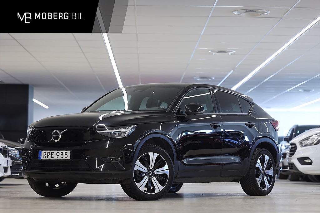 Volvo C40 Recharge Twin 408hk Helg på Moberg! Plus Pano Navi Värmare