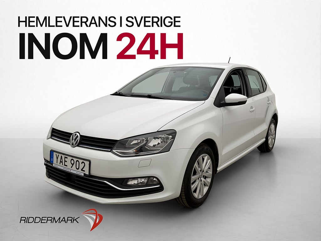 Volkswagen Polo 1.2 TSI 90hk Bluetooth 0.47l/mil