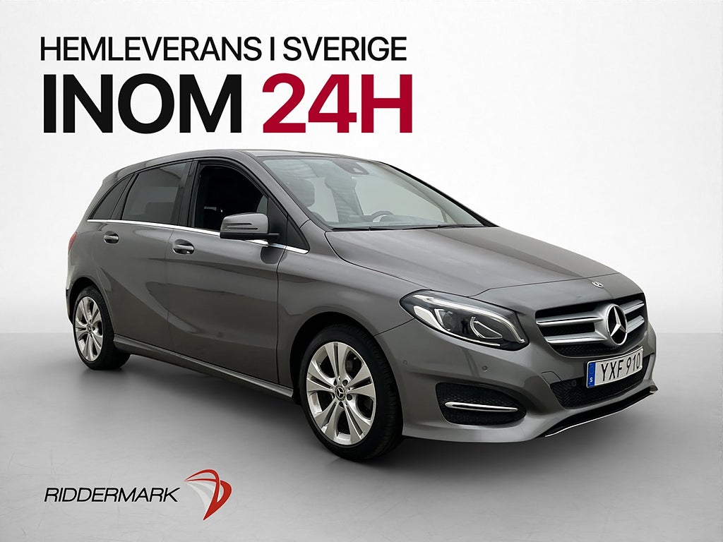 Mercedes-Benz B d 4M Urban Värmare Kamera P-Sensorer Drag