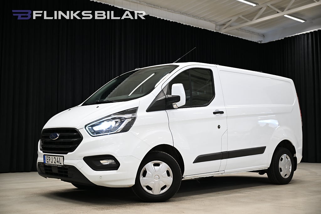 Ford transit Custom 130HK Automat|Inredd|LED|Drag|Värmare|NyKamrem