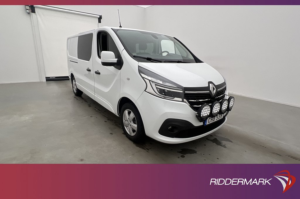 Renault trafic CrewVan Värmare Drag 2xDörr B-Kamera Moms