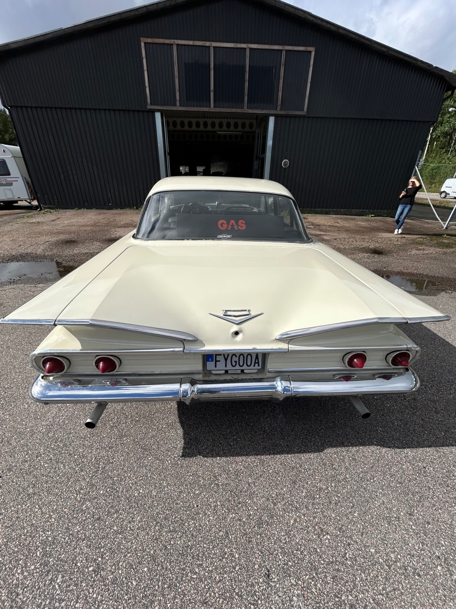 Chevrolet Bel Air V8, PG 1960, bild 3/10