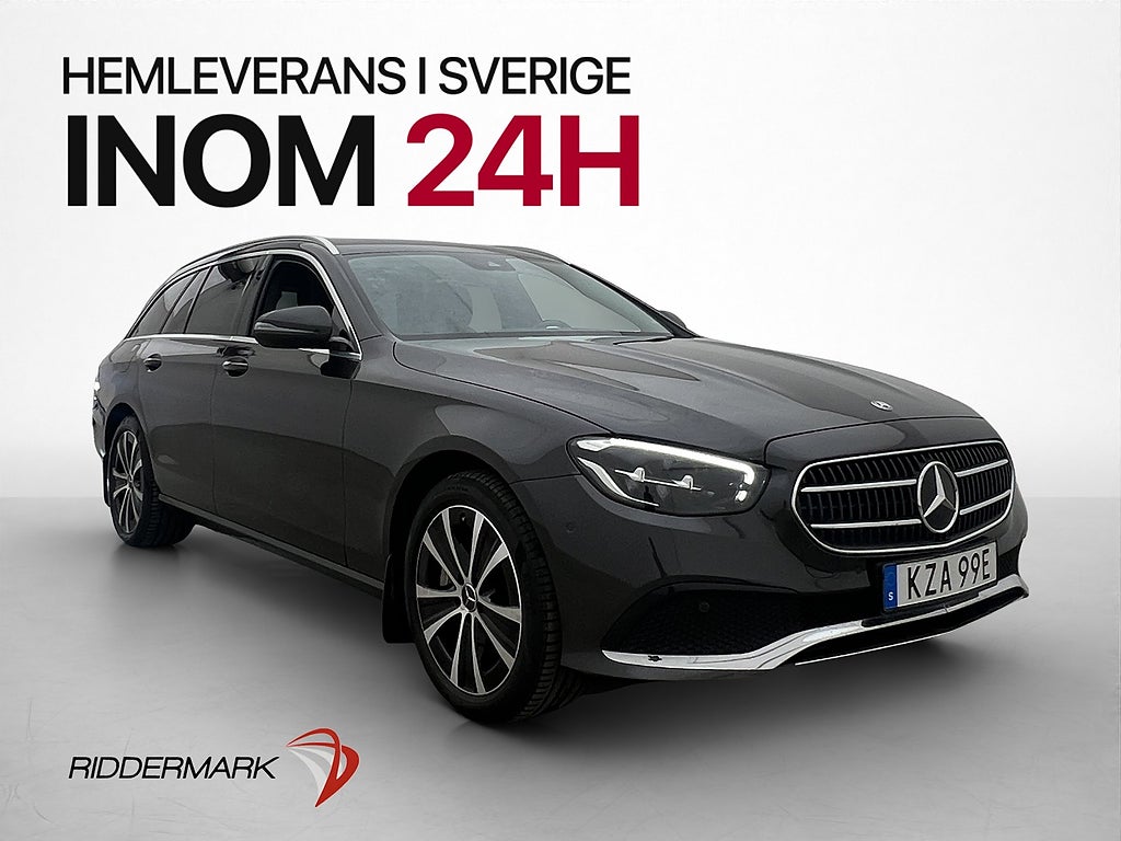 Mercedes-Benz E 300 T de Avantgarde Värmare Kamera Dragkrok