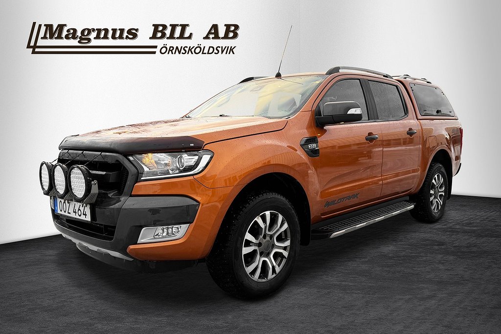 Ford ranger Dubbelhytt 3.2 TDCi 4x4 Aut Drag Värmare Kåpa 5,99%