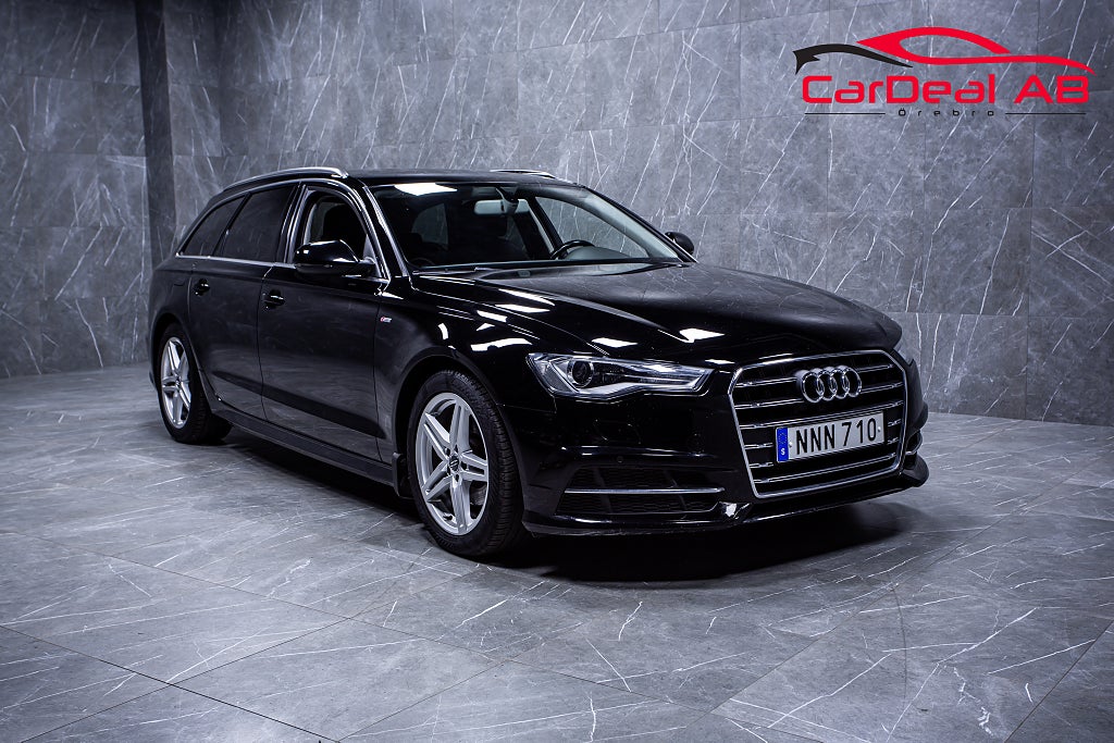 Audi A6 Avant 2.0 TDI 190hk Quattro S Tronic S-Line Värmare Drag PDC