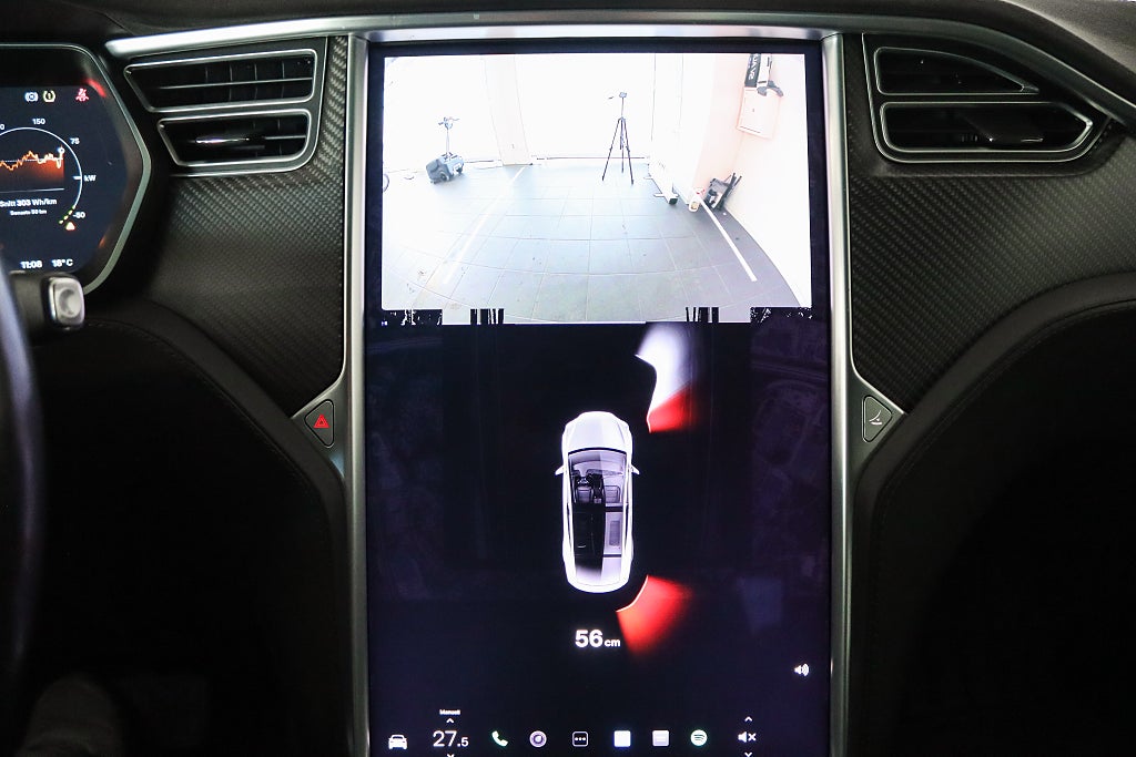 Tesla Model X 100D Luftfjädring Pano Dragkrok 6-Sits ( MOMSBIL )