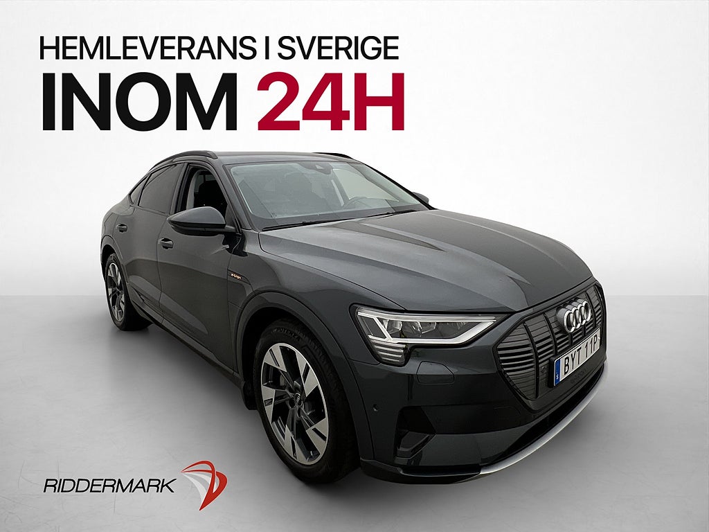 Audi E-Tron Sportback 55 Quattro Luftfjädring Navi Dragkrok