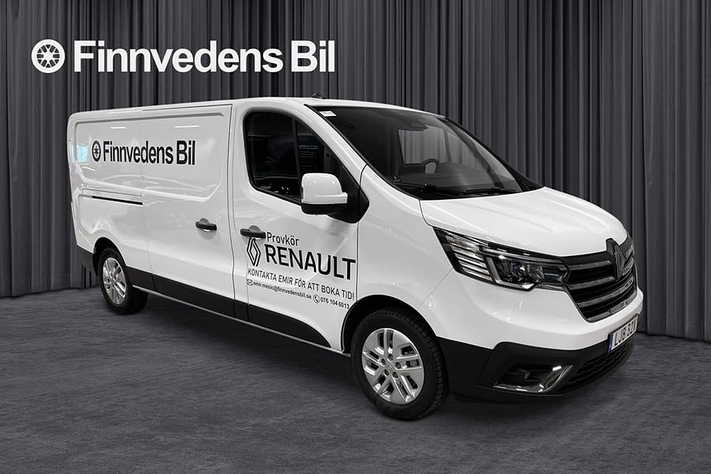 Renault trafic DEMO | L2H1 *Värmare fjärr/Drag/Isolerat skåp