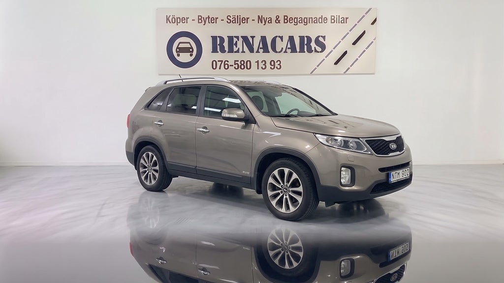 Kia Sorento 2.2 CRDi 4WD EX NyBes Drag/Avb:-809 kr / mån