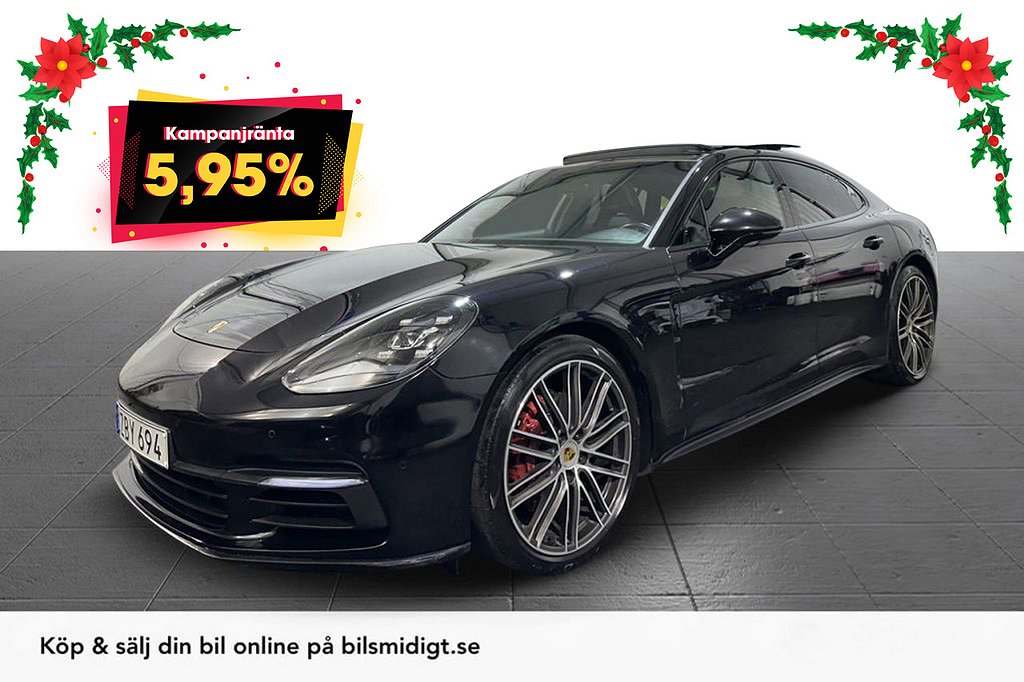 Porsche Panamera 4 PDK Sportavgas Pano Navi LED 330hk 5,95%*