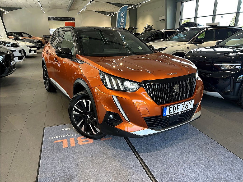 Peugeot 2008 GT 1.2 PT 155hk Aut - B-KAMERA,CARPLAY