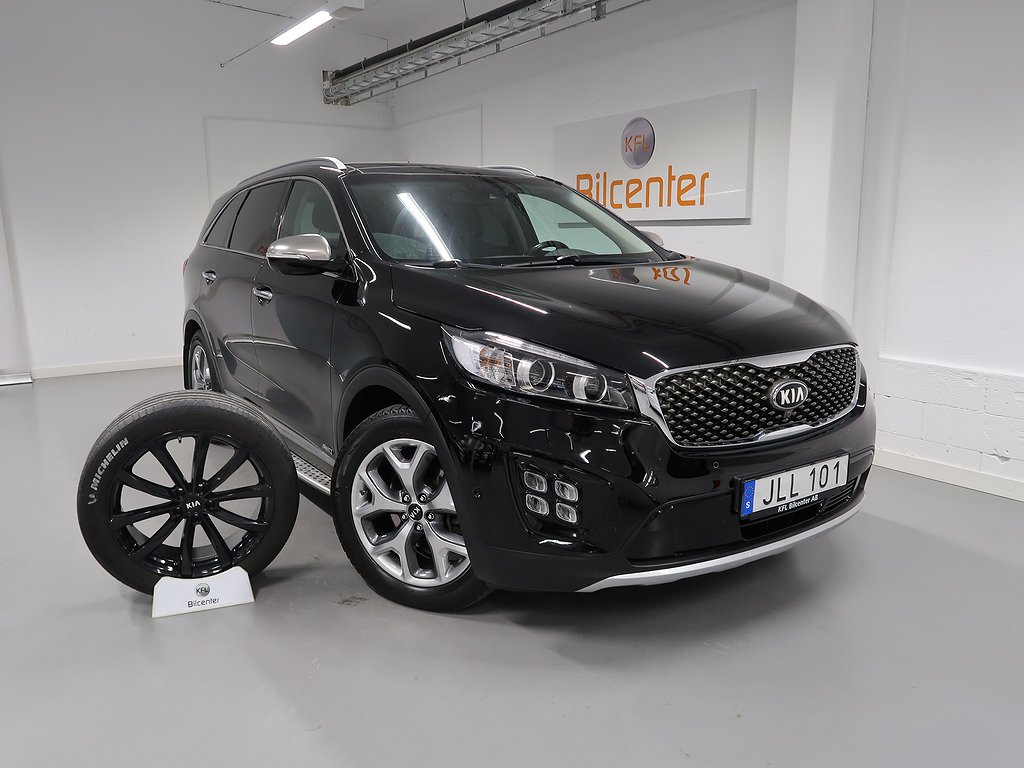 Kia Sorento 2.2 CRDi AWD 7-sits V-Däck ingår Infinity-Ventstolar-360kamera