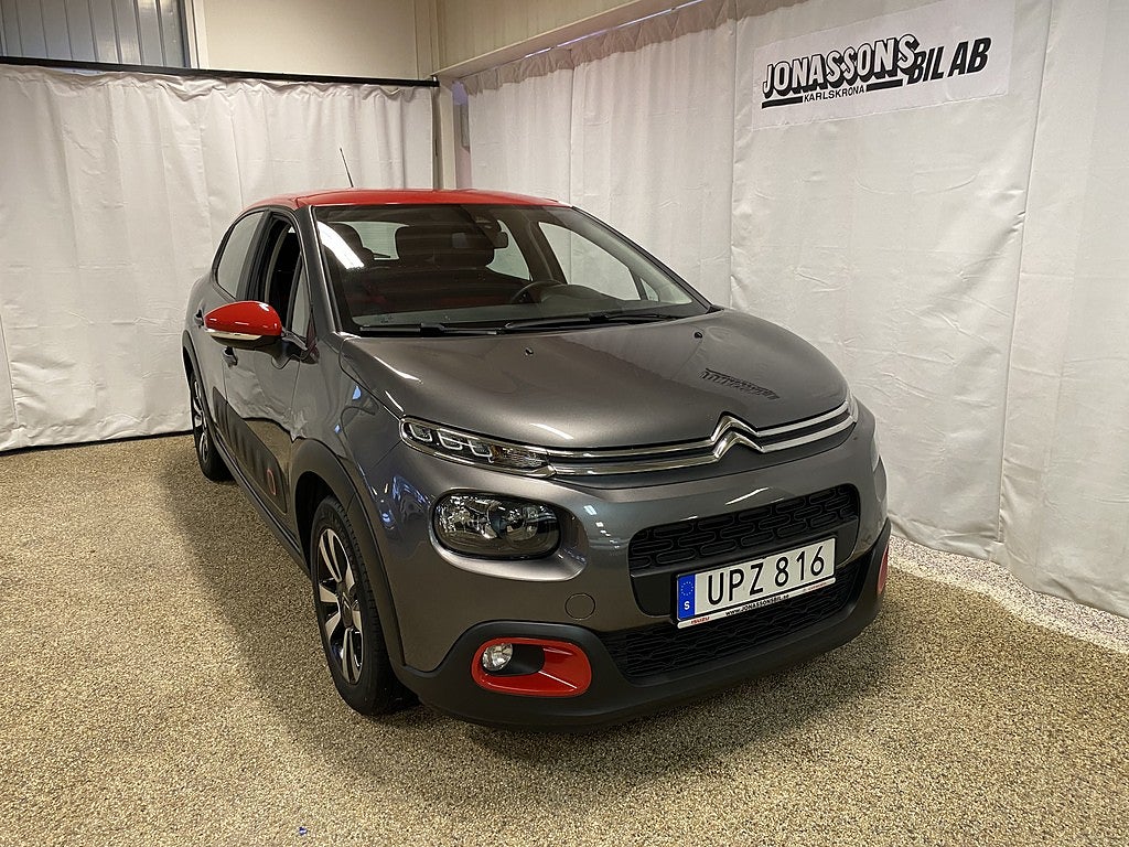 Citroën C3 1.2 PureTech EAT, 110hk, AUT