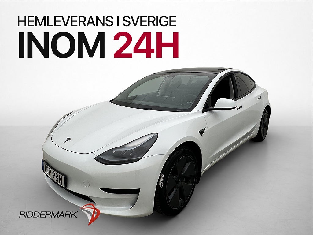 Tesla Model 3 Standard Range MOMS Autopilot En-Brukare