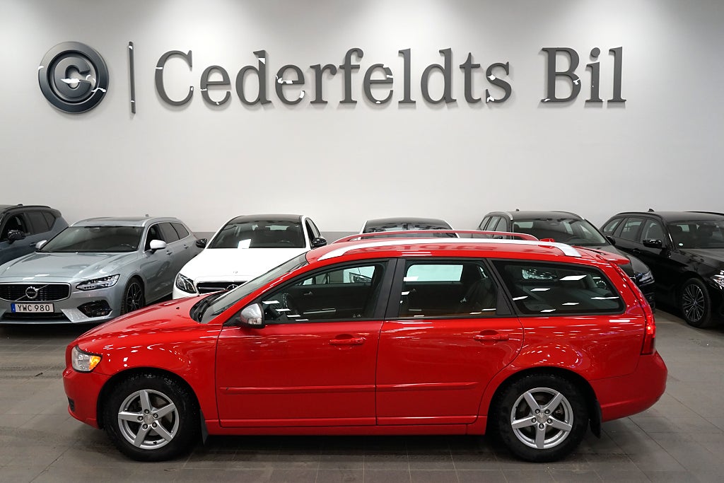 Volvo V50 D2 R-Design Värmare Drag Kamrembytt Skinn