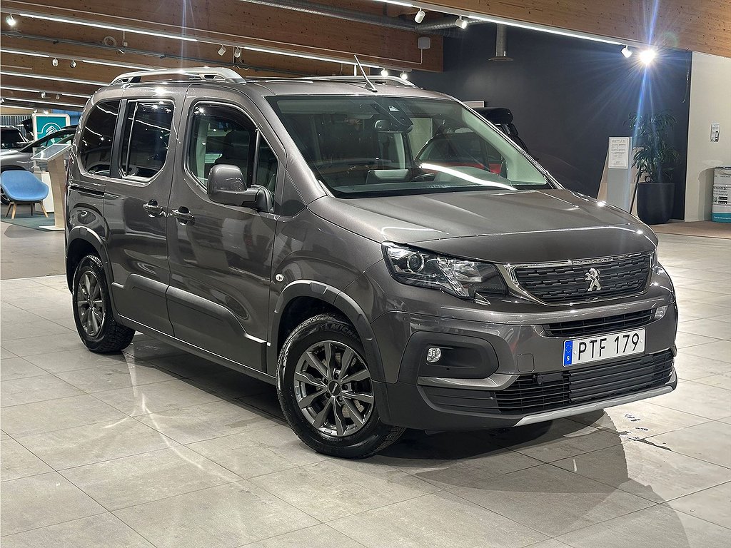 Peugeot Rifter Allure 1.2 PureTech 110hk Man - PANO, M-VÄRM, DRAG