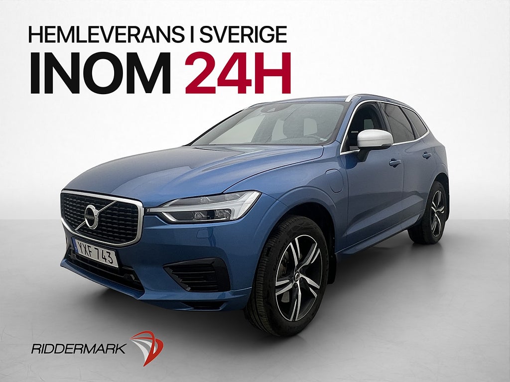 Volvo XC60 T8 Recharge AWD R-Design Pano Kamera Drag Värmare