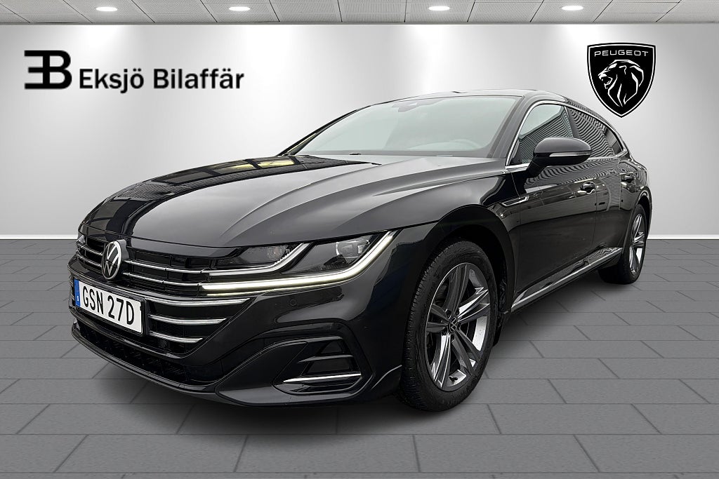 Volkswagen Arteon eHybrid Shooting Brake 218hk R-Line *Drag,Värmare,Ränta 3,99%*