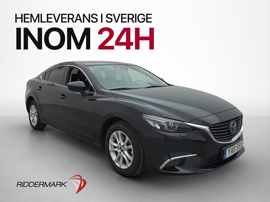 Mazda 6 2.5 SKYACTIV Optimum Bose HuD Kamera M-Värm Skinn