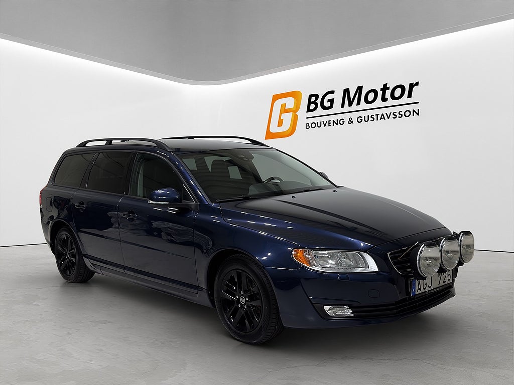 Volvo V70 D2 115hk Aut Kinetic Drag/Värmare/Nyservad