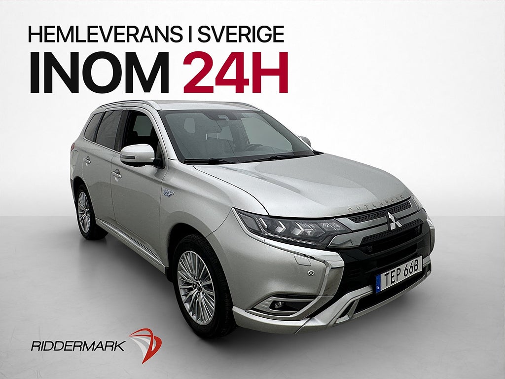 Mitsubishi Outlander PHEV 224hk AWD Business Drag Läder