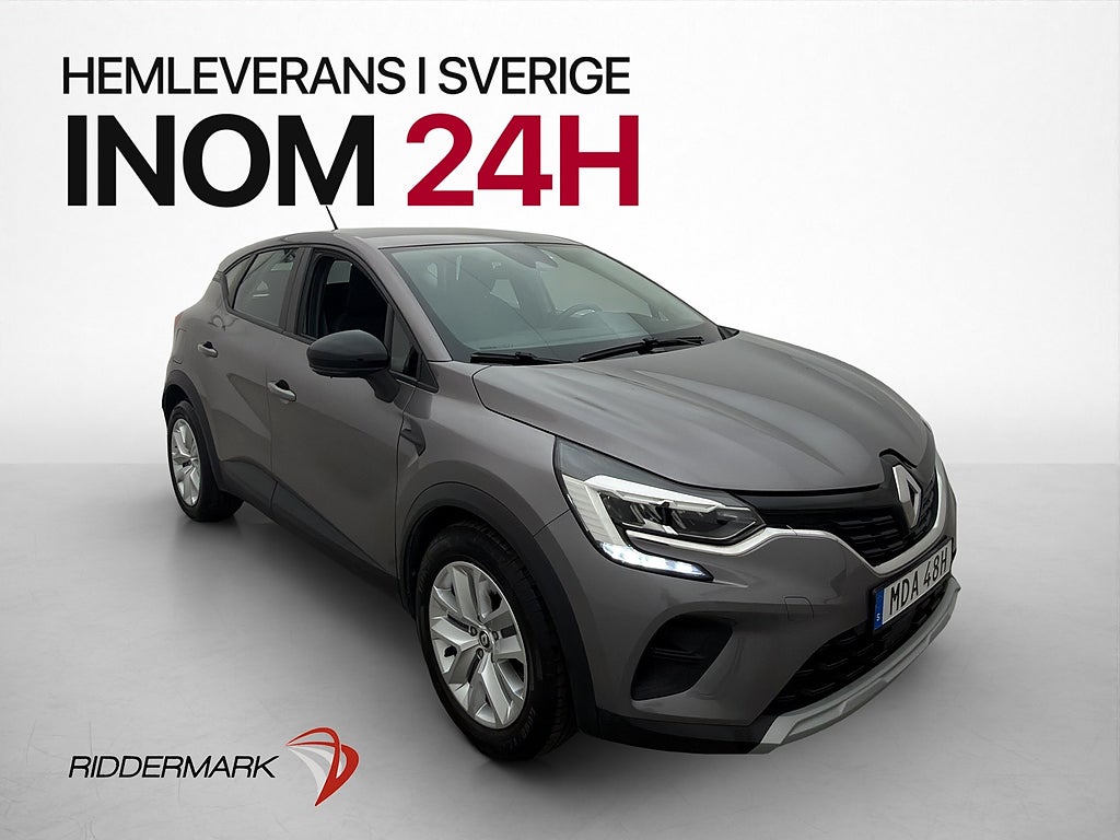 Renault Captur E-TECH Plug-in 160hk Dragkrok Navi Sensorer