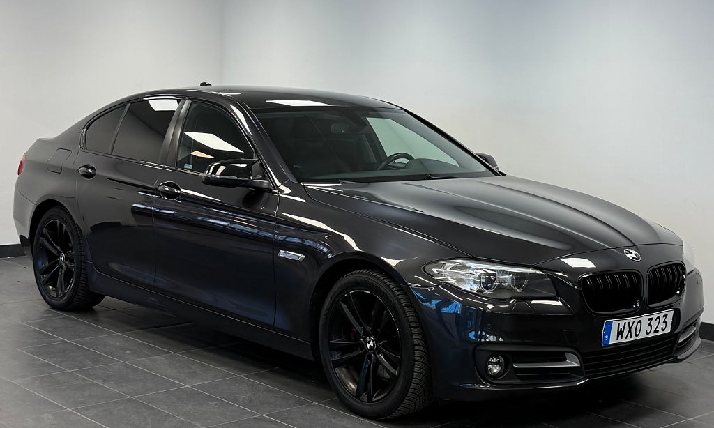 BMW 520d LCI Sedan Steptronic*Läder*M-ratt*Dragkrok