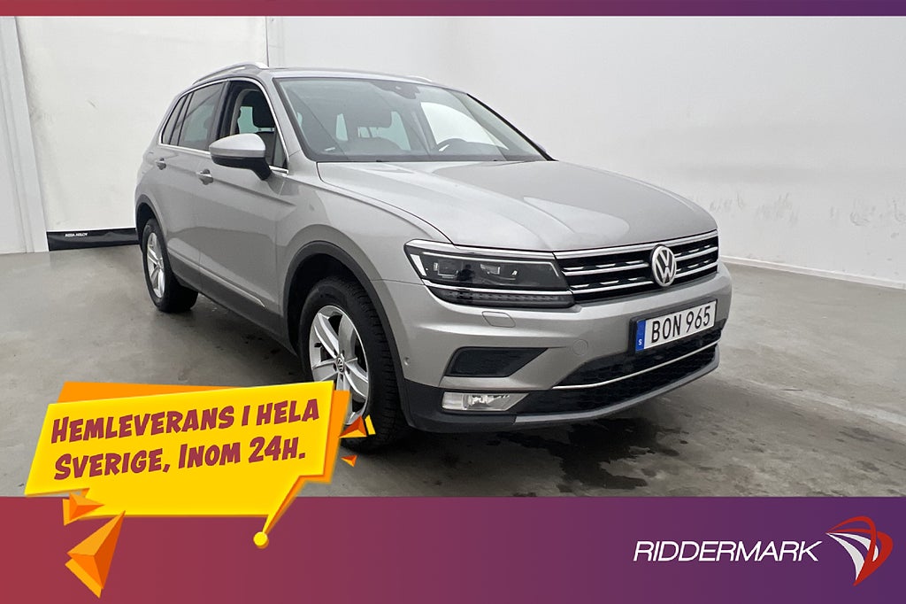 Volkswagen Tiguan 2.0 TDI 4M GT Cockpit Värmare Skinn Kamera