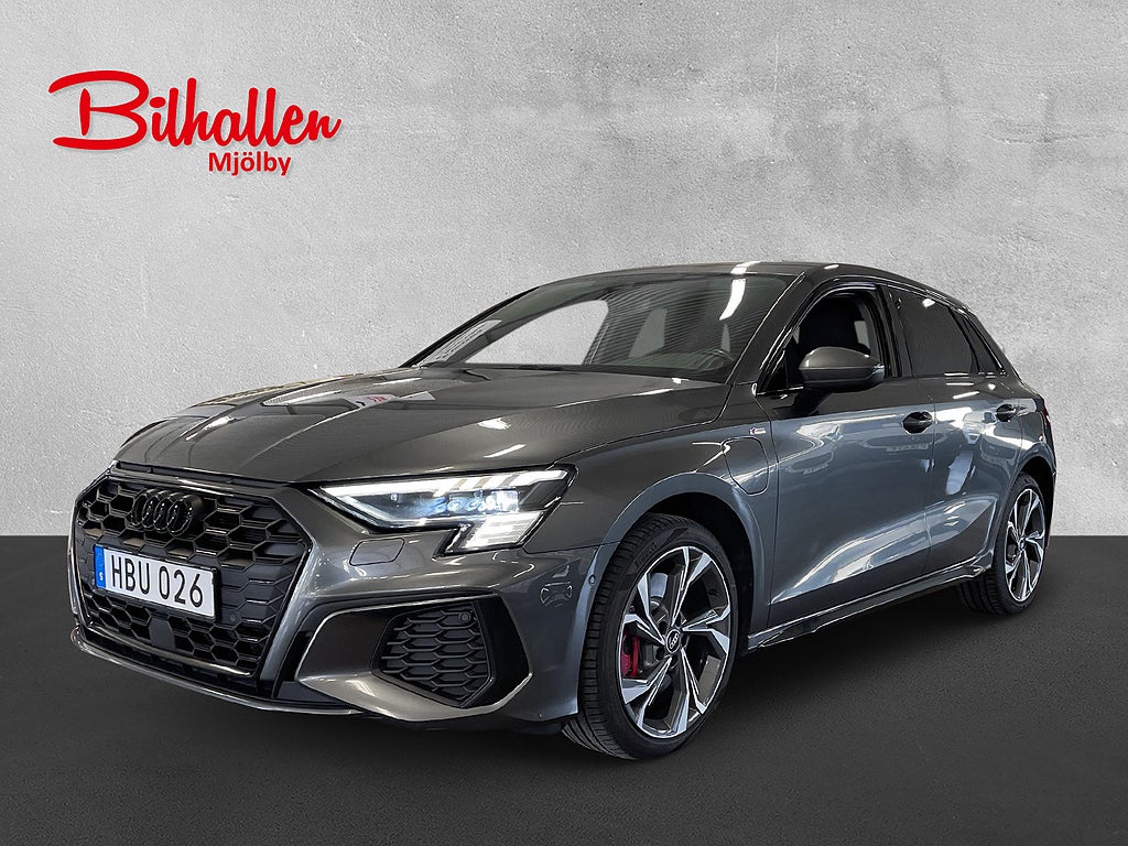 Audi A3 Sportback 45 TFSI-e S-tronic S-line 245hk Dragkrok