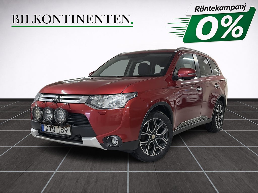 Mitsubishi Outlander 2.2 Di-D 4WD Business *RÄNTEKAMPANJ 0%* 7-Sits Dragkrok
