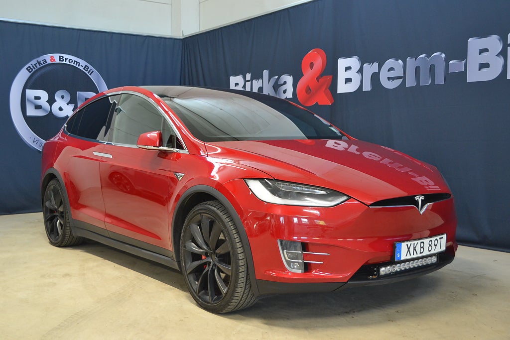 Tesla Model X P100D, 611hp, 2018