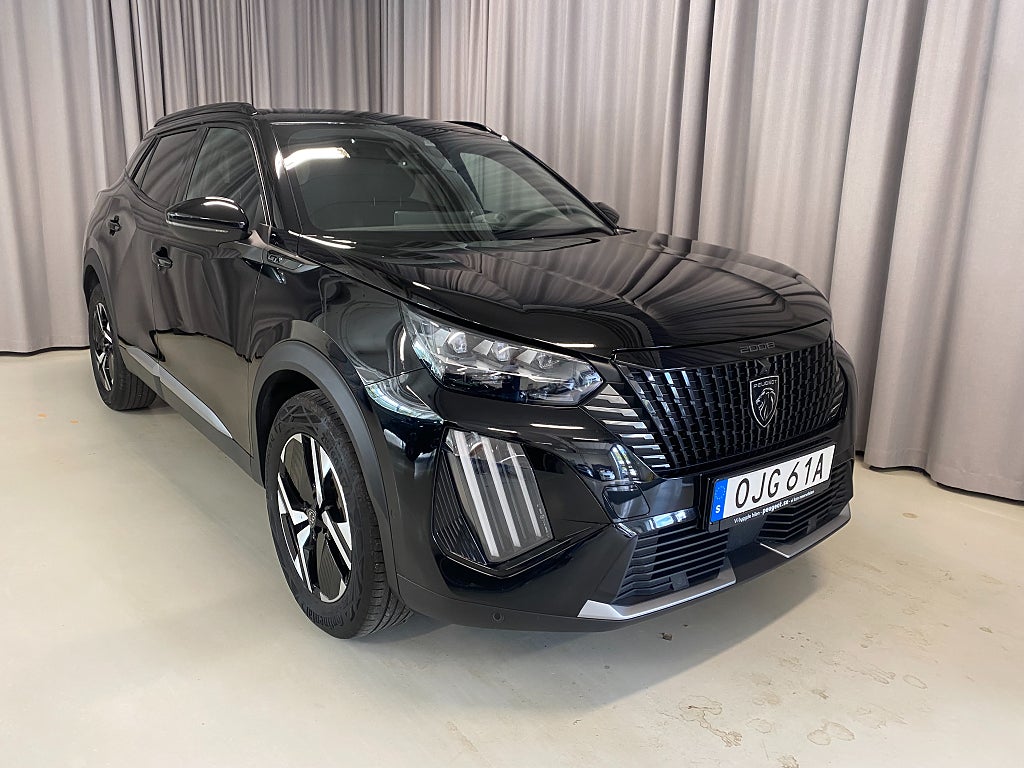 Peugeot 2008 GT Hybrid 145hk Automat. Adaptiv farthållare, Massage