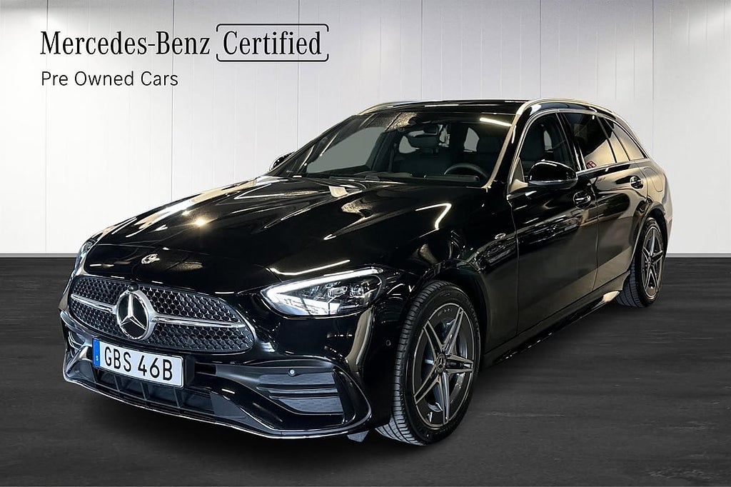 Mercedes-Benz C300 e AMG Dragkrok Navi Värmare Moms