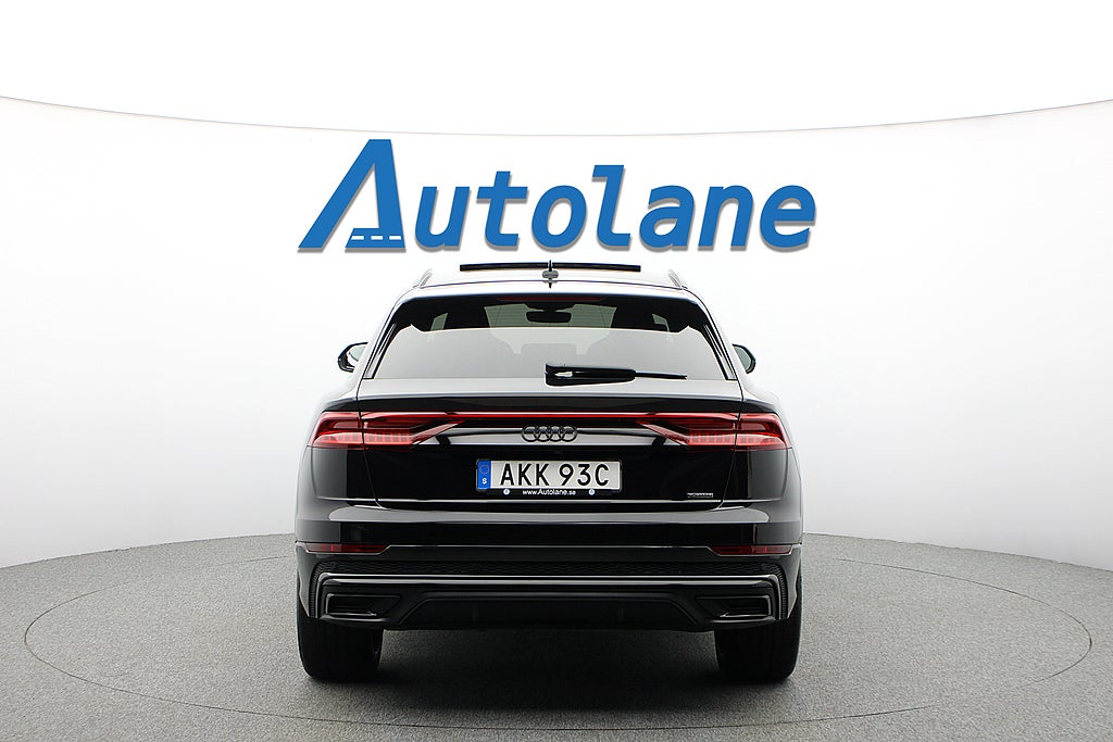 Audi Q8 50 TDI S Line, Panorama, 360°, Night Vision, 23" 286hk
