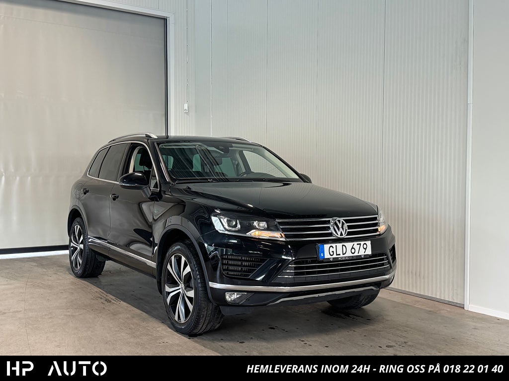 Volkswagen Touareg 3.0 V6 TDI 4M Drag Skinn kamera Navi