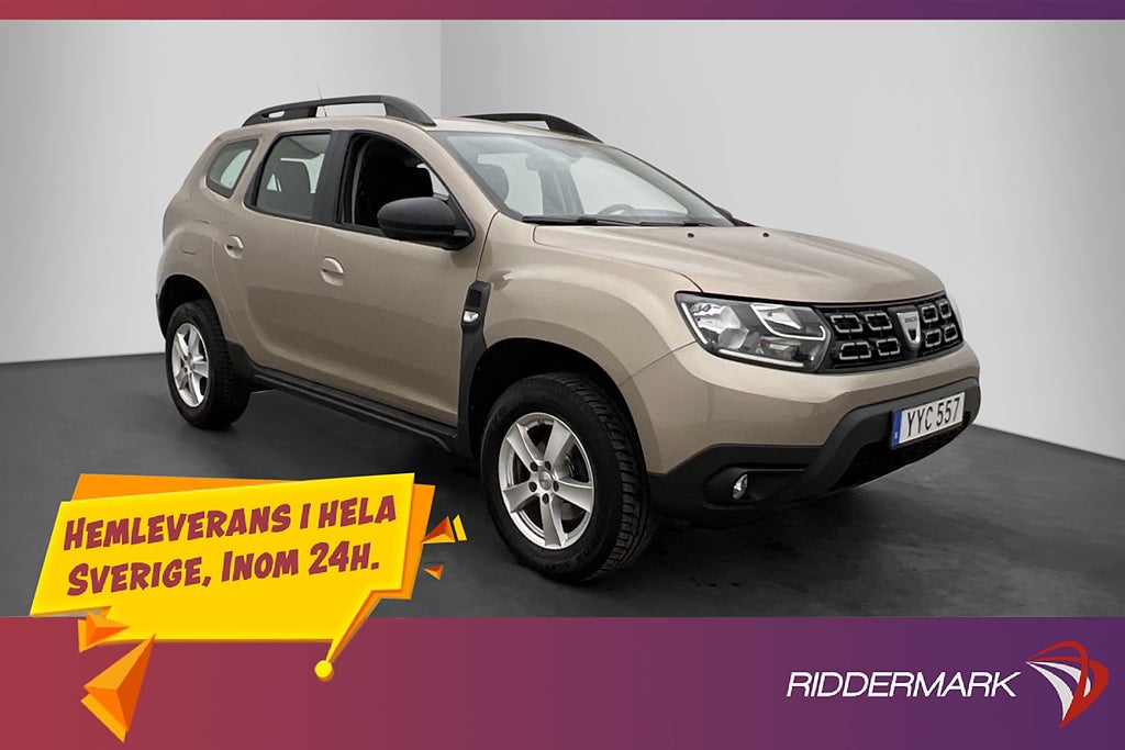 Dacia Duster 1.5 Blue dCi 116hk Farthållare Navi 0.44l/mil