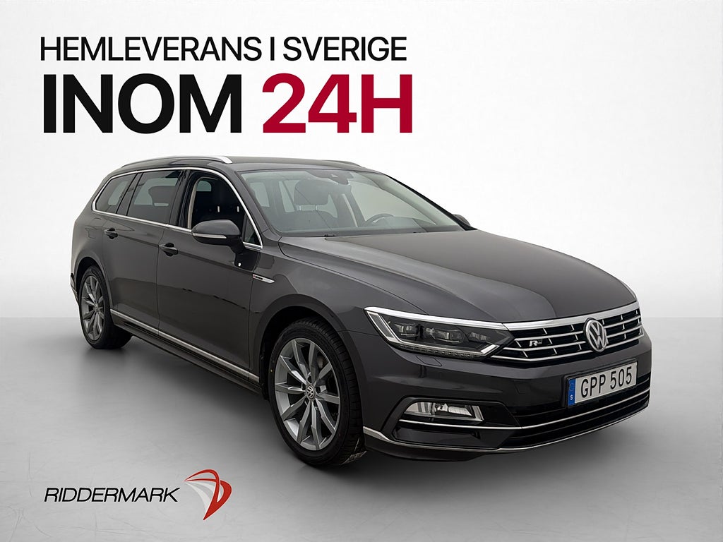 Volkswagen Passat SC 2.0 TDI 4M 190hk R line Värmare Drag