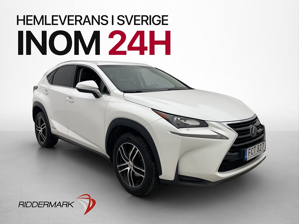 Lexus NX 300h 2.5 AWD E-CVT 197hk Kamera Skinn Keyless