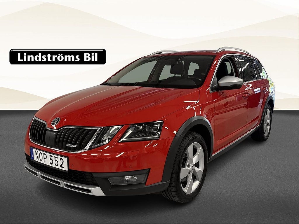 Skoda Octavia Scout Premium 4x4 2.0 TDI 150hk S&V-Hjul Drag