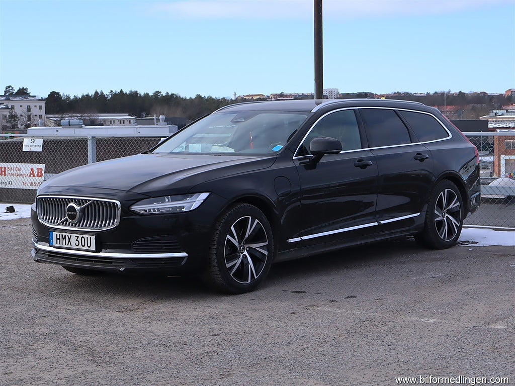 Volvo V90 T6 2.0 Recharge AWD 350hk S/V-hjul Drag