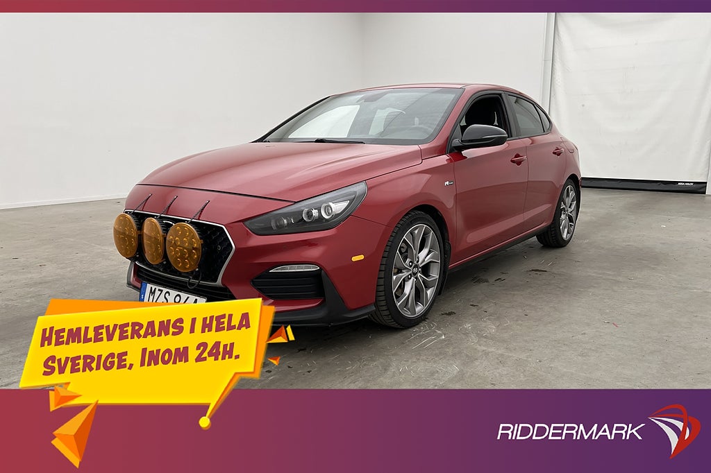 Hyundai i30 Fastback 1.4 140hk N-Line Kamera CarPlay Drag