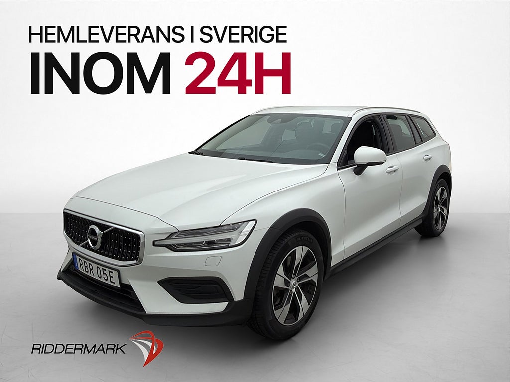 Volvo V60 Cross Country D4 AWD VOC Värmare Skinn Navi Rattv
