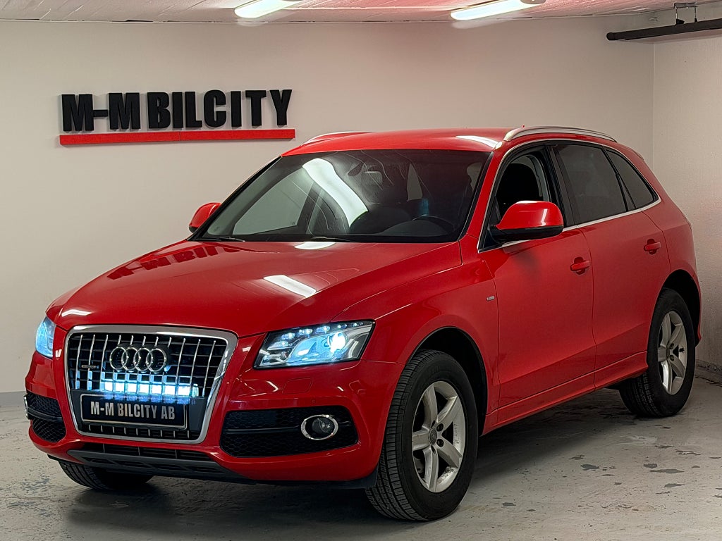 Audi Q5 2.0TDI|Quattro|S-line|Automat|Euro 5|D-värmare