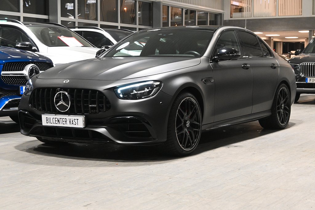 Mercedes-Benz AMG E 63 S 4MATIC+ 612hk Sv-Såld Se Spec