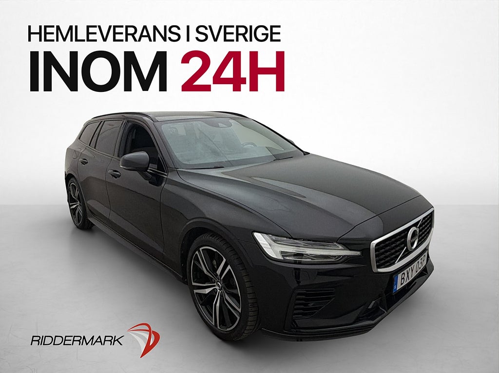 Volvo V60 T8 AWD 392hk R-Design BLIS Drag Navi Kamera