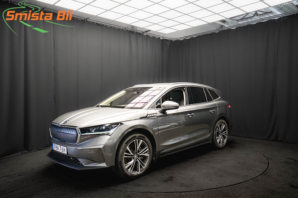 Skoda Enyaq iV 85x DRAG KAMERA ELSTOL MINNE KEYLESS 1-ÄGARE MOMS 286hk