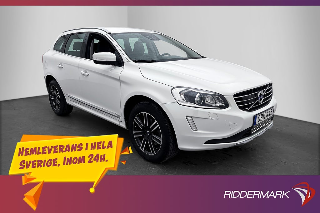 Volvo XC60 D4 Classic Summum Skinn BLIS Navi Kamera Drag
