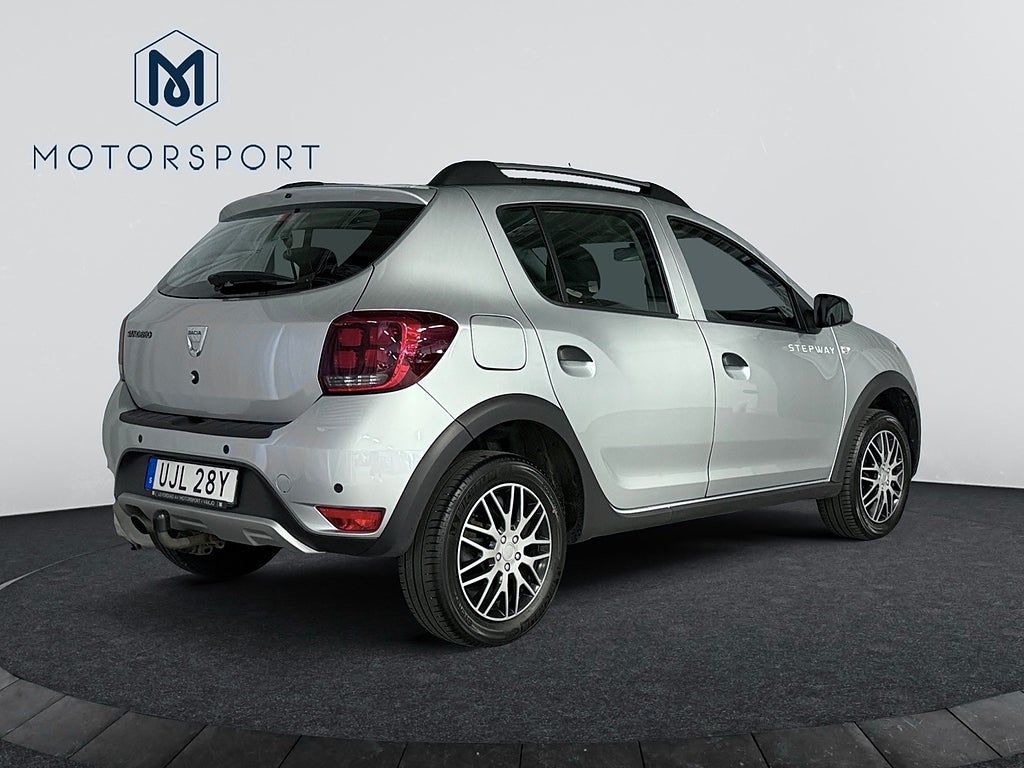 Dacia Sandero Stepway 0.9 TCe Navi P-sensor DRAG Apple Carplay Farthållare bild 6