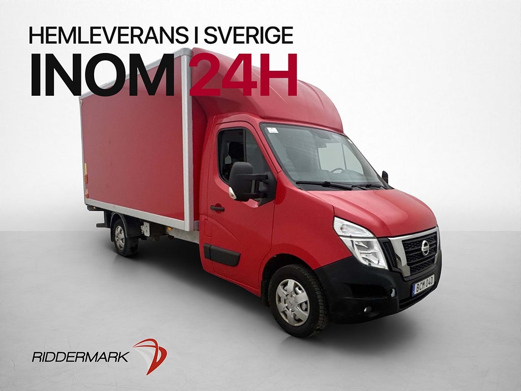 Nissan nv400 2.3 BAKGAVELLYFT Värmare Farthållare 3-Sit Moms