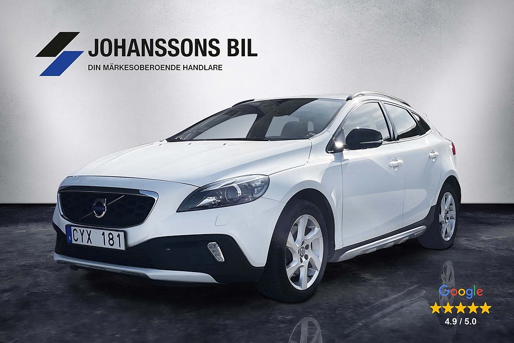 Volvo V40 Cross Country D3 Summum D-Värmare Kamera Skinn Motor/kupévärmare